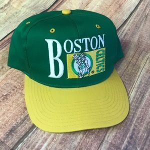 Vintage Boston Celtics SnapBack hat Drew Pearson